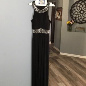 One by Eight long Black Dress